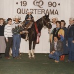JEFF AND MASTER TRACKER WINNING AT THE 1990 QUARTERAMA